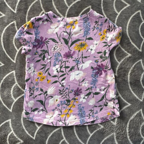 Baby Girl Multicolor Crew Neck Short/Long Sleeve Button Up Bundle Tops Sz 12M-2T - Picture 5 of 16